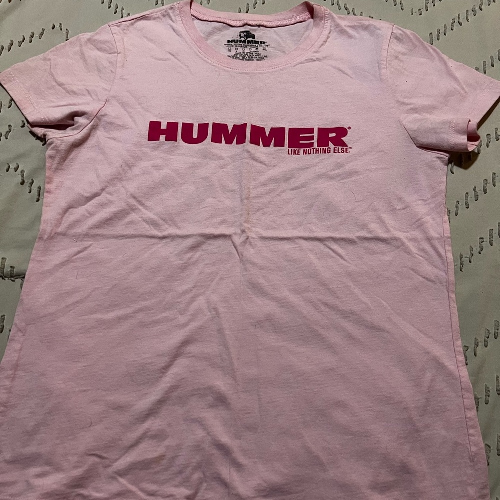 Pink Hummer Graphic T-Shirt